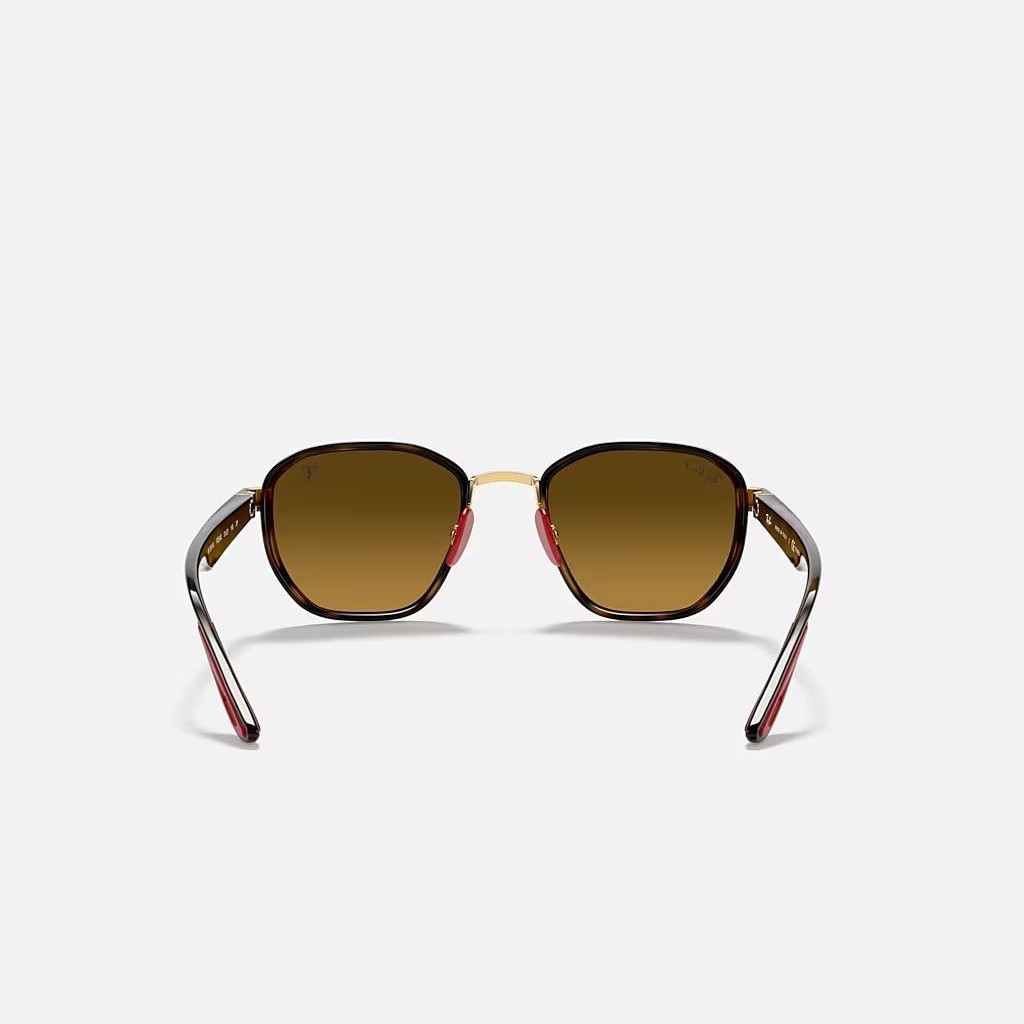 Kính Ray-Ban Rb3674M Scuderia Ferrari Collection Vàng Nâu