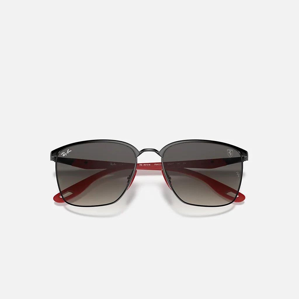 Kính Ray-Ban Rb3673M Scuderia Ferrari Collection Đen Nhám Xám