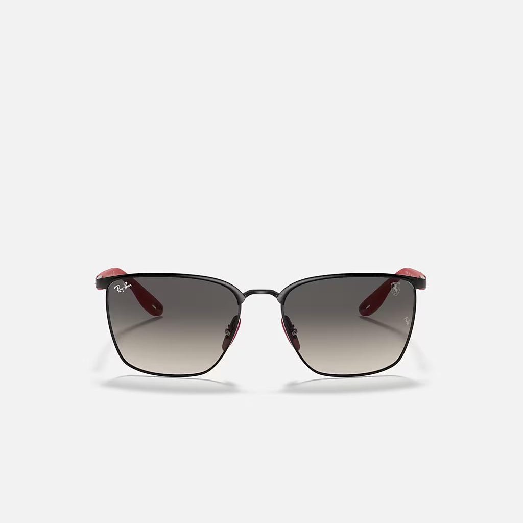 Kính Ray-Ban Rb3673M Scuderia Ferrari Collection Đen Nhám Xám