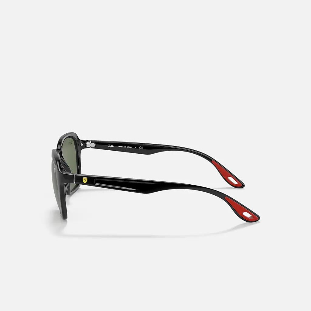 Kính Ray-Ban Rb4343M Scuderia Ferrari Collection Đen Xanh Lá