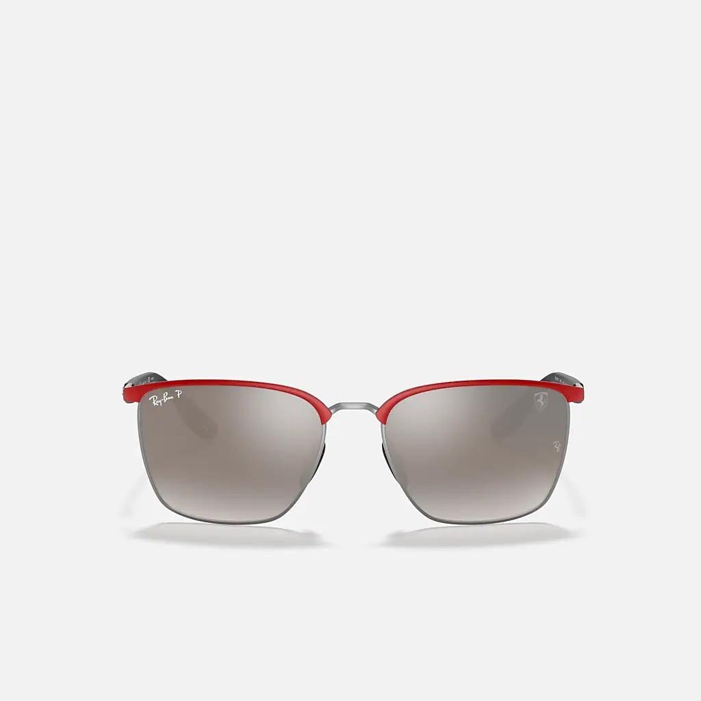 Kính Ray-Ban Rb3673M Scuderia Ferrari Collection Đỏ Nhám Bạc