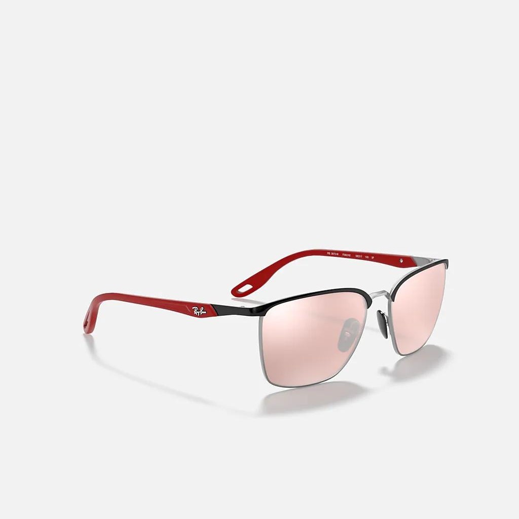 Kính Ray-Ban Rb3673M Scuderia Ferrari Collection Đen Bạc