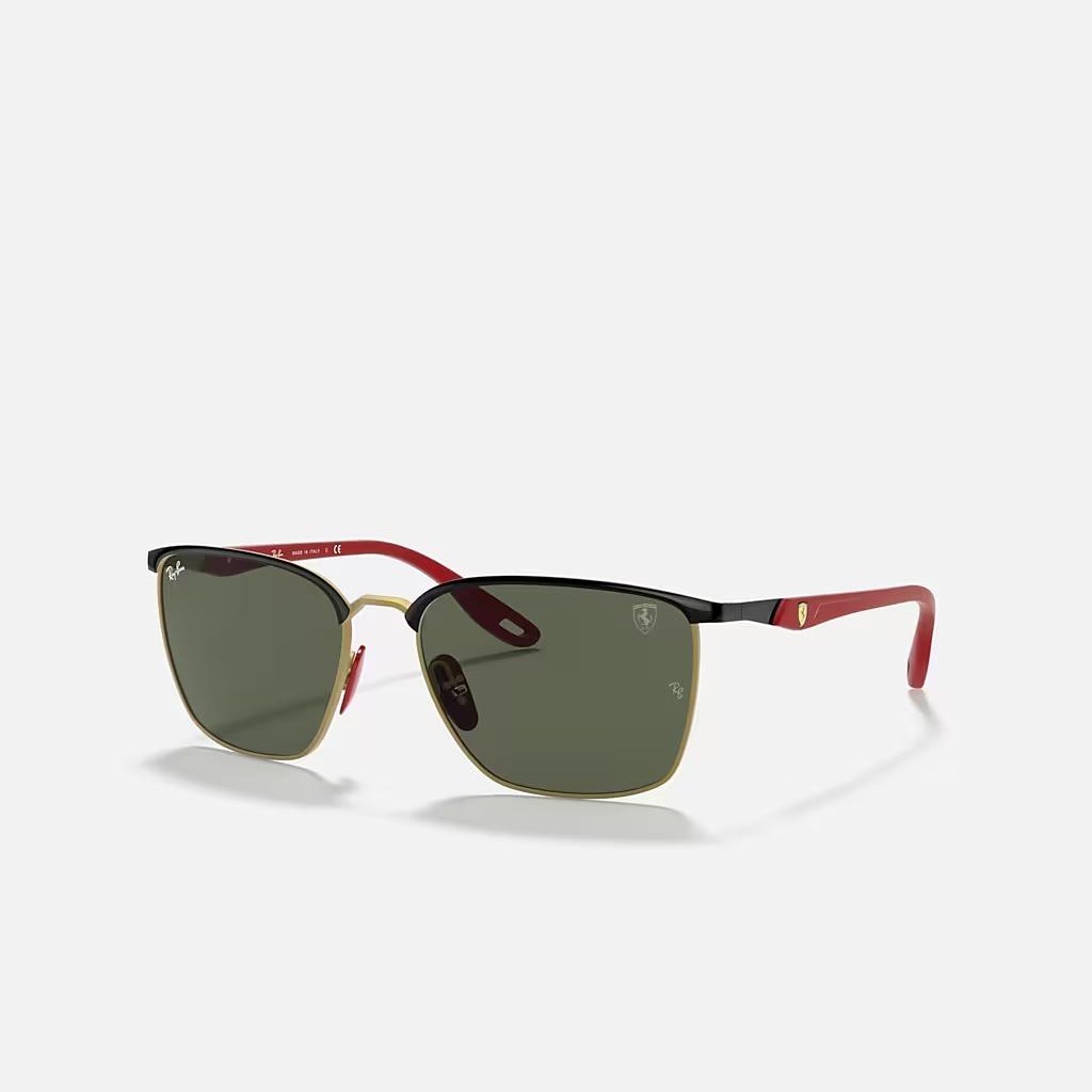 Kính Ray-Ban Rb3673M Scuderia Ferrari Collection Đen Xanh Lá