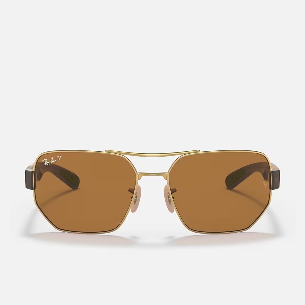 Kính Ray-Ban Rb3672 Vàng Nâu Đậm