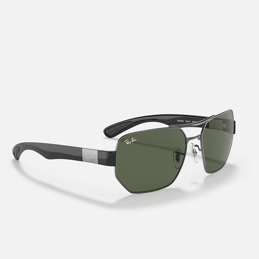 Kính Ray-Ban Rb3672 Xám Xanh Lá