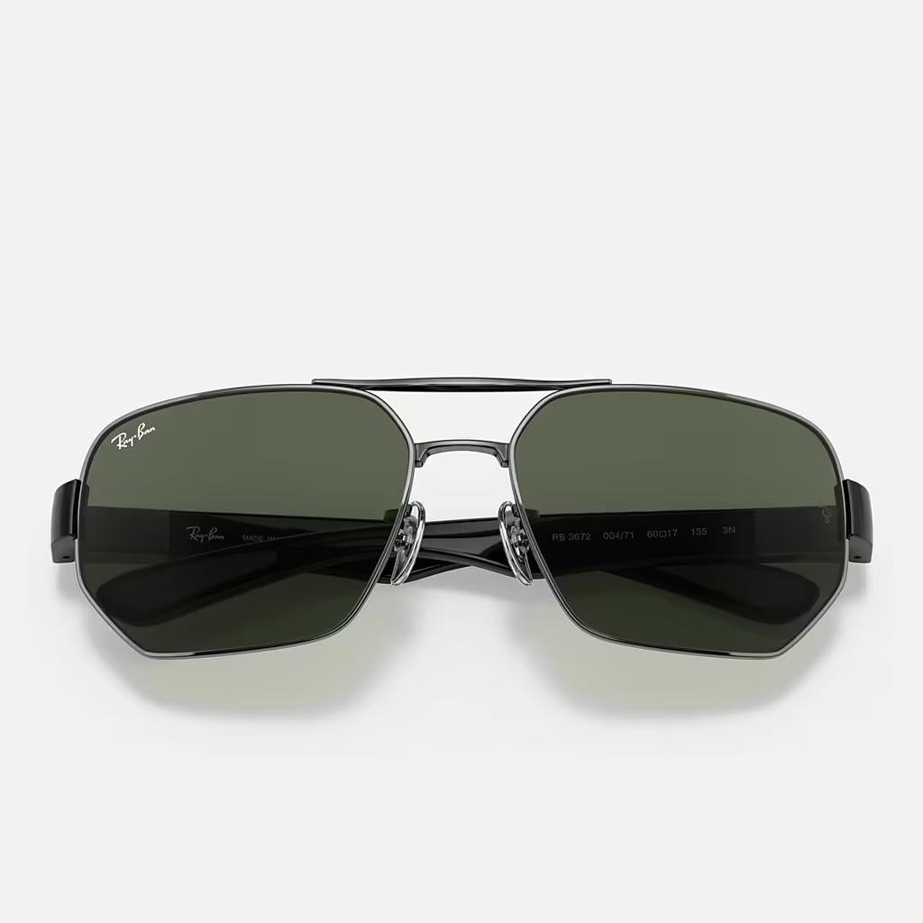 Kính Ray-Ban Rb3672 Xám Xanh Lá