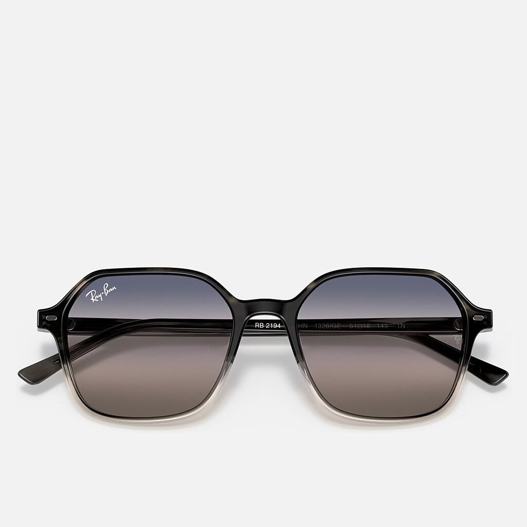 Kính Ray-Ban John Bi-Gradient Xám Xanh Dương