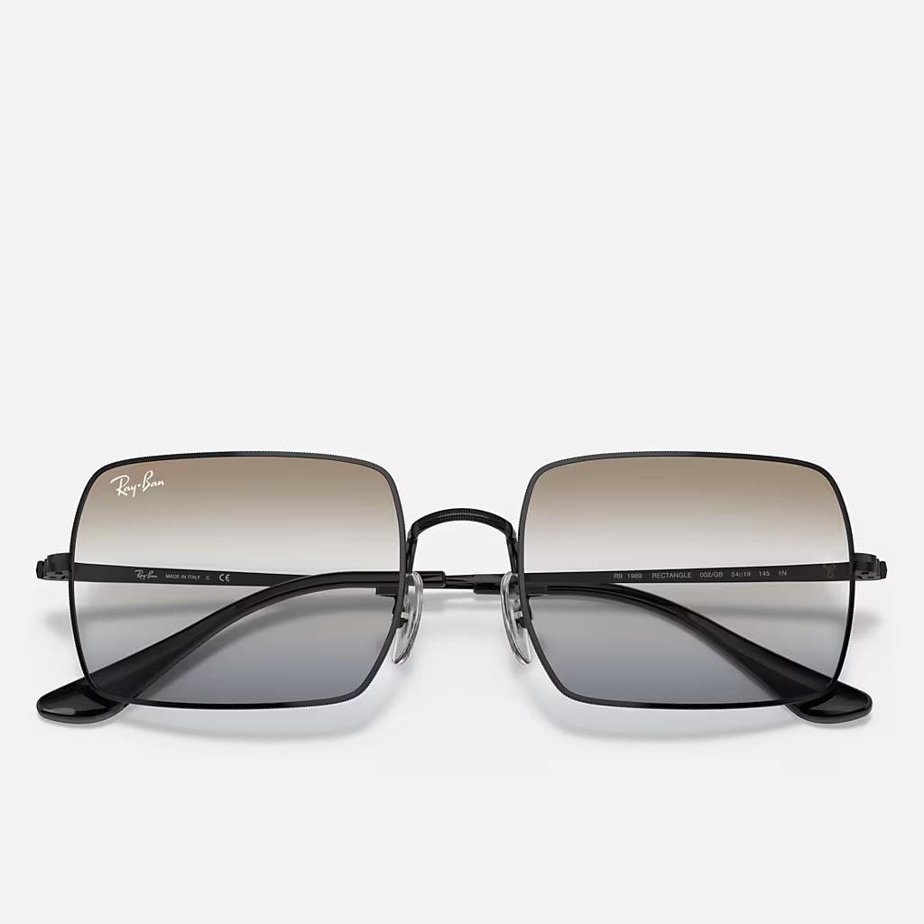 Kính Ray-Ban Rectangle 1969 Bi-Gradient Đen Xám