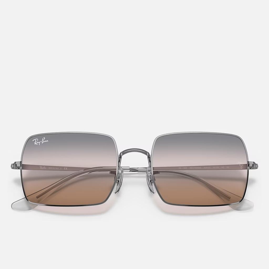 Kính Ray-Ban Rectangle 1969 Bi-Gradient Xám Hồng