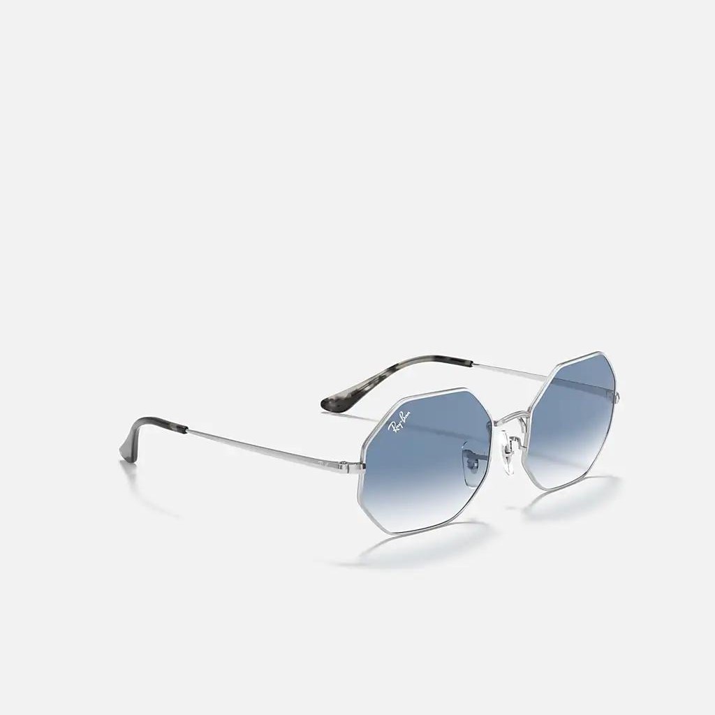 Kính Ray-Ban Octagon 1972 Bạc Xanh Dương