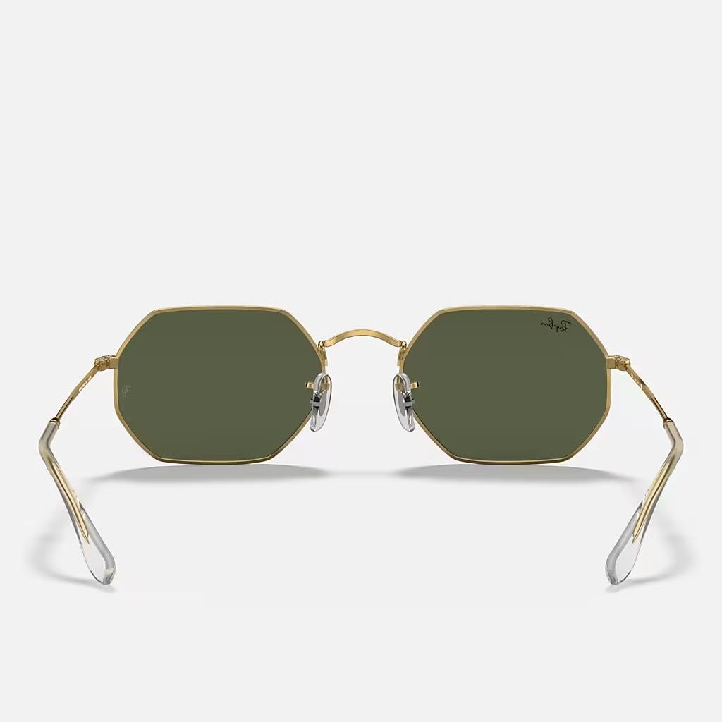 Kính Ray-Ban Octagonal Legend Gold Vàng Xanh Lá