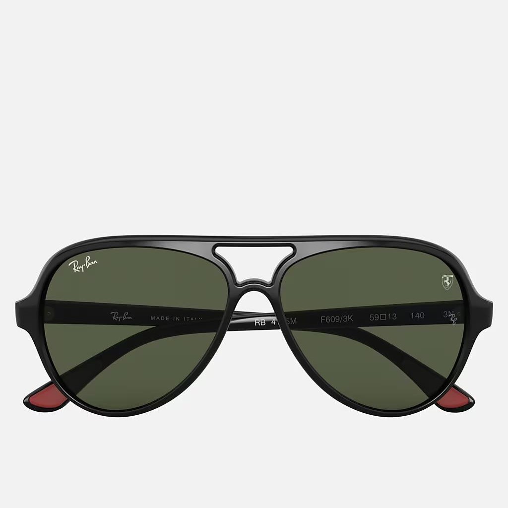 Kính Ray-Ban Rb4125M Scuderia Ferrari Collection Đen Xanh Lá