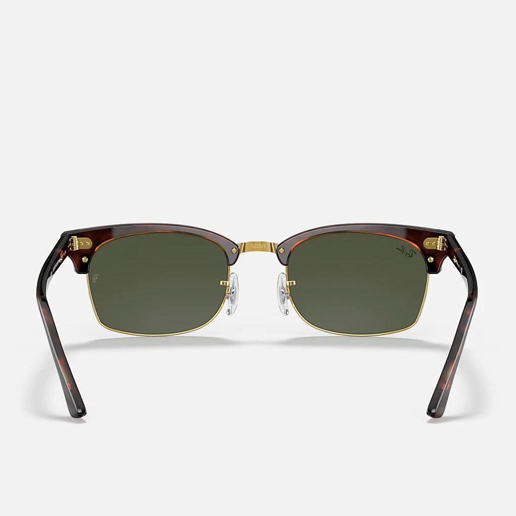 Kính Ray-Ban Clubmaster Square Legend Gold Nâu Xanh Lá