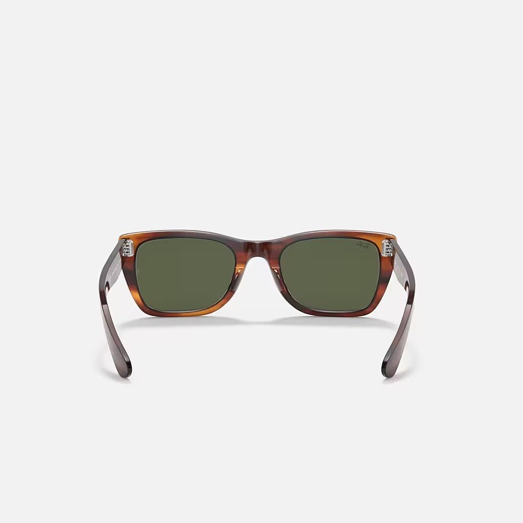 Kính Ray-Ban Caribbean Nâu Xanh Lá