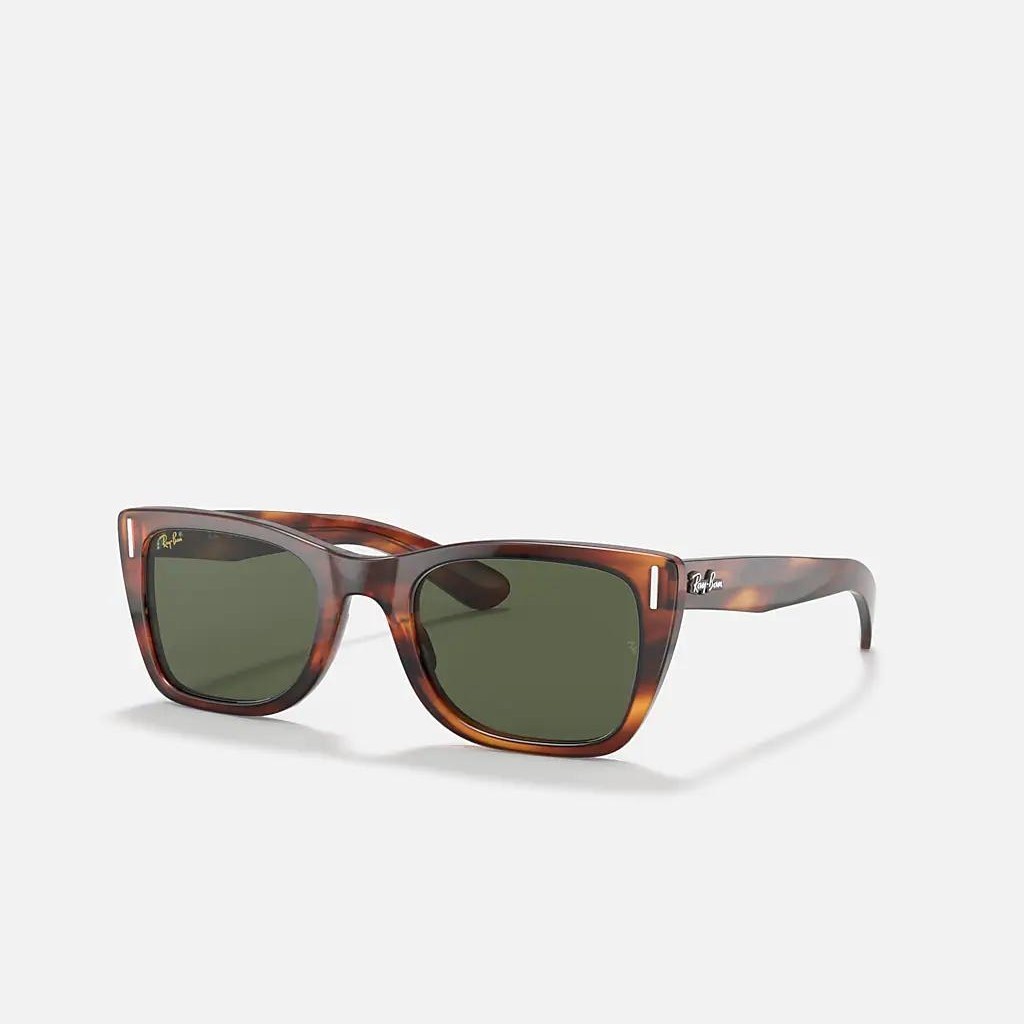 Kính Ray-Ban Caribbean Nâu Xanh Lá