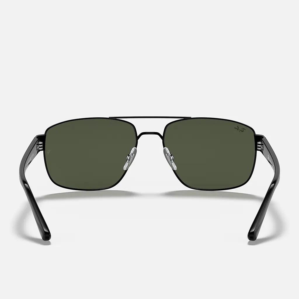 Kính Ray-Ban Rb3663 Đen Xanh Lá