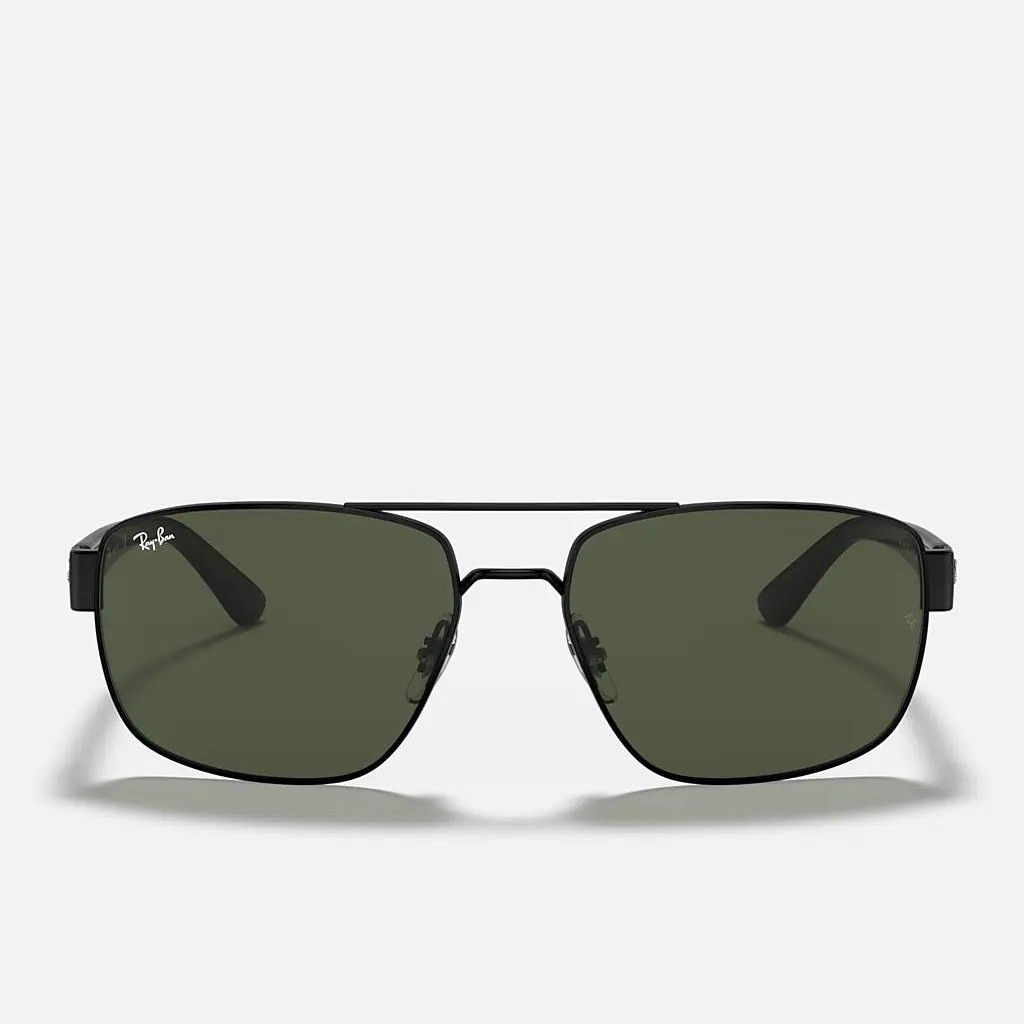 Kính Ray-Ban Rb3663 Đen Xanh Lá