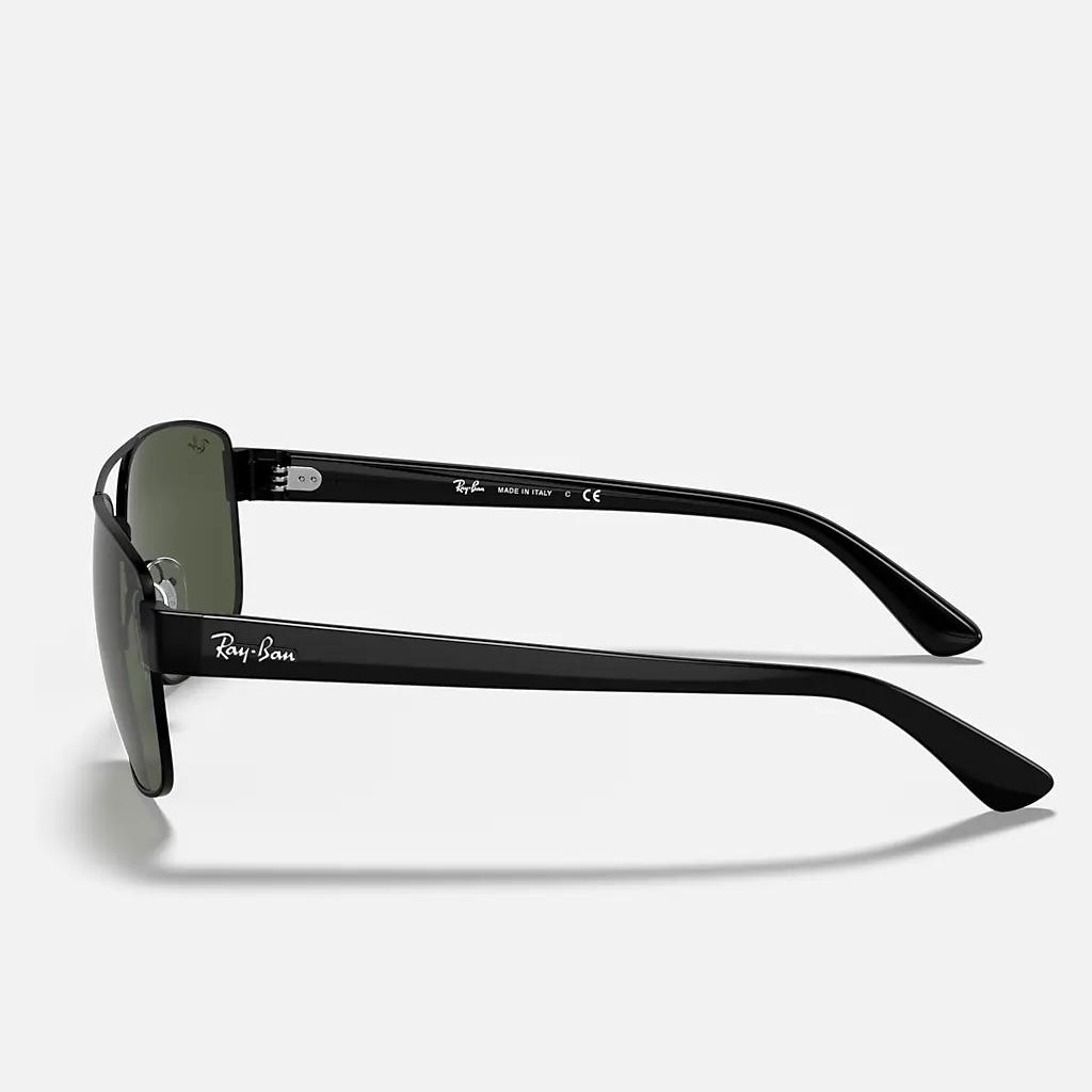 Kính Ray-Ban Rb3663 Đen Xanh Lá