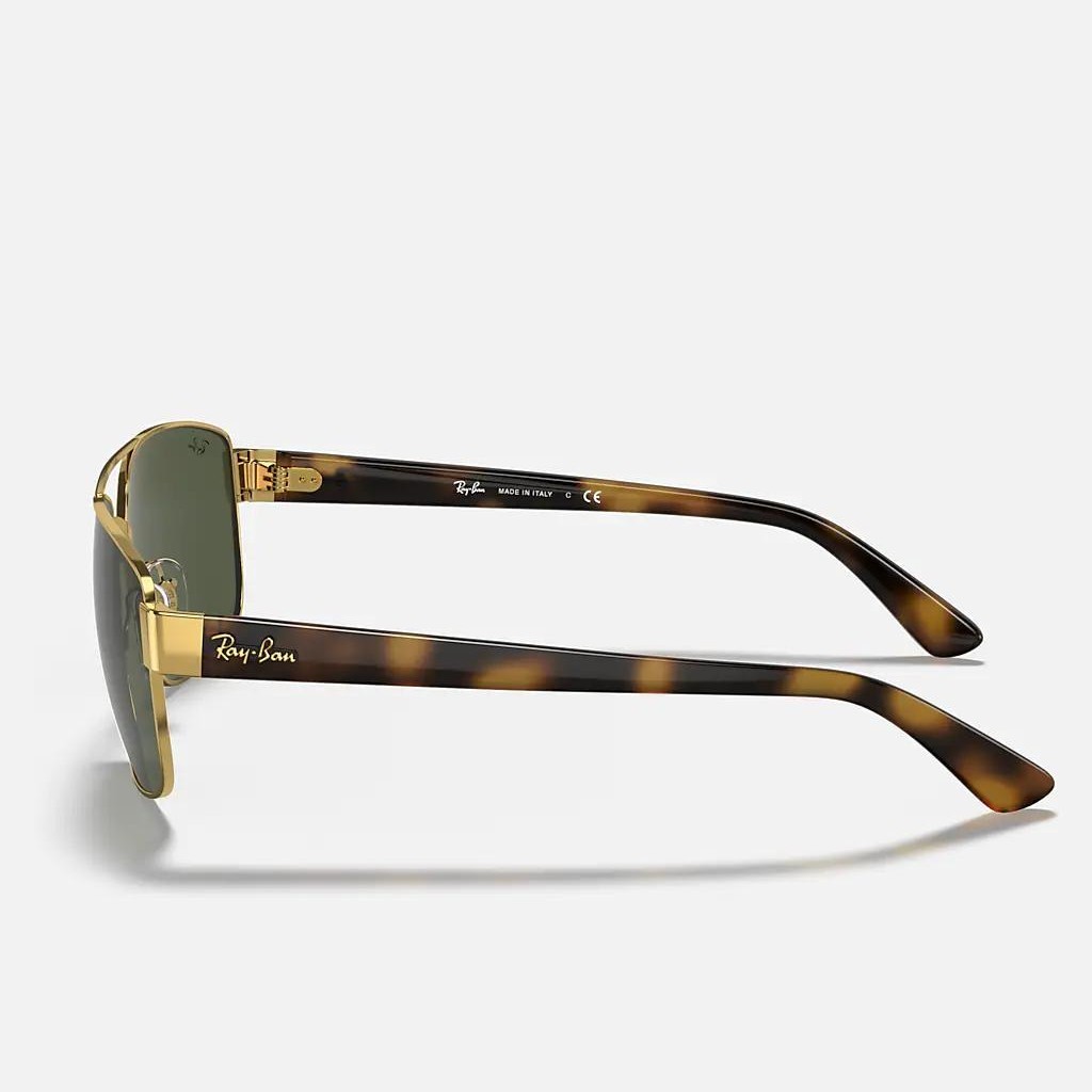 Kính Ray-Ban Rb3663 Vàng Xanh Lá