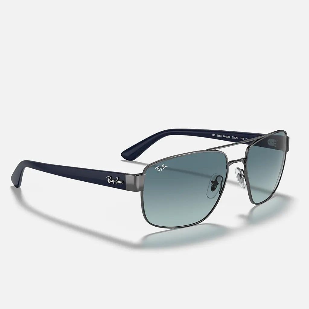 Kính Ray-Ban Rb3663 Xám Xanh Dương