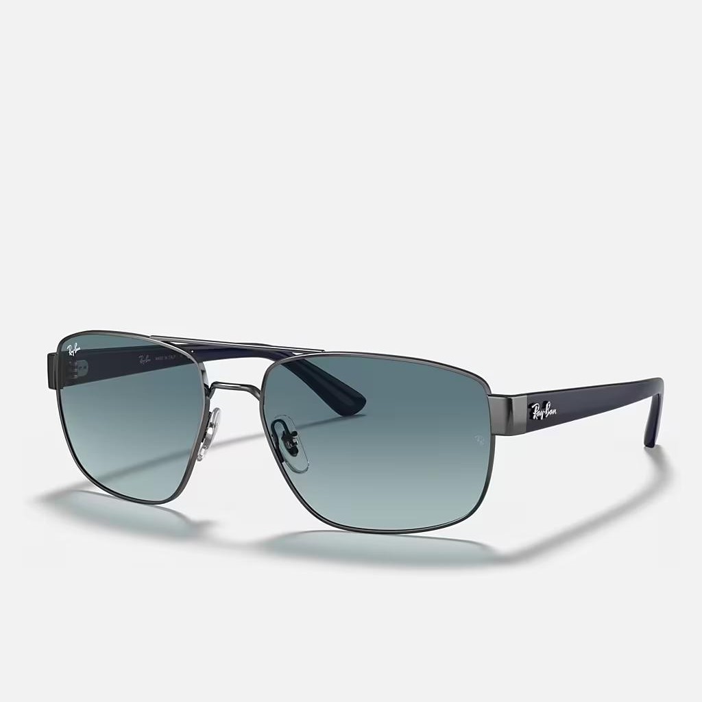 Kính Ray-Ban Rb3663 Xám Xanh Dương