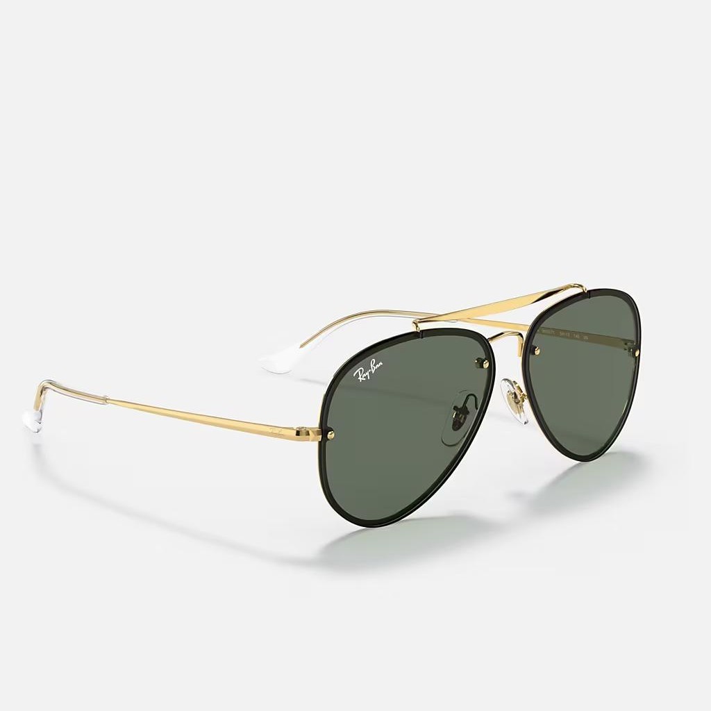 Kính Ray-Ban Blaze Aviator Vàng Xanh Lá