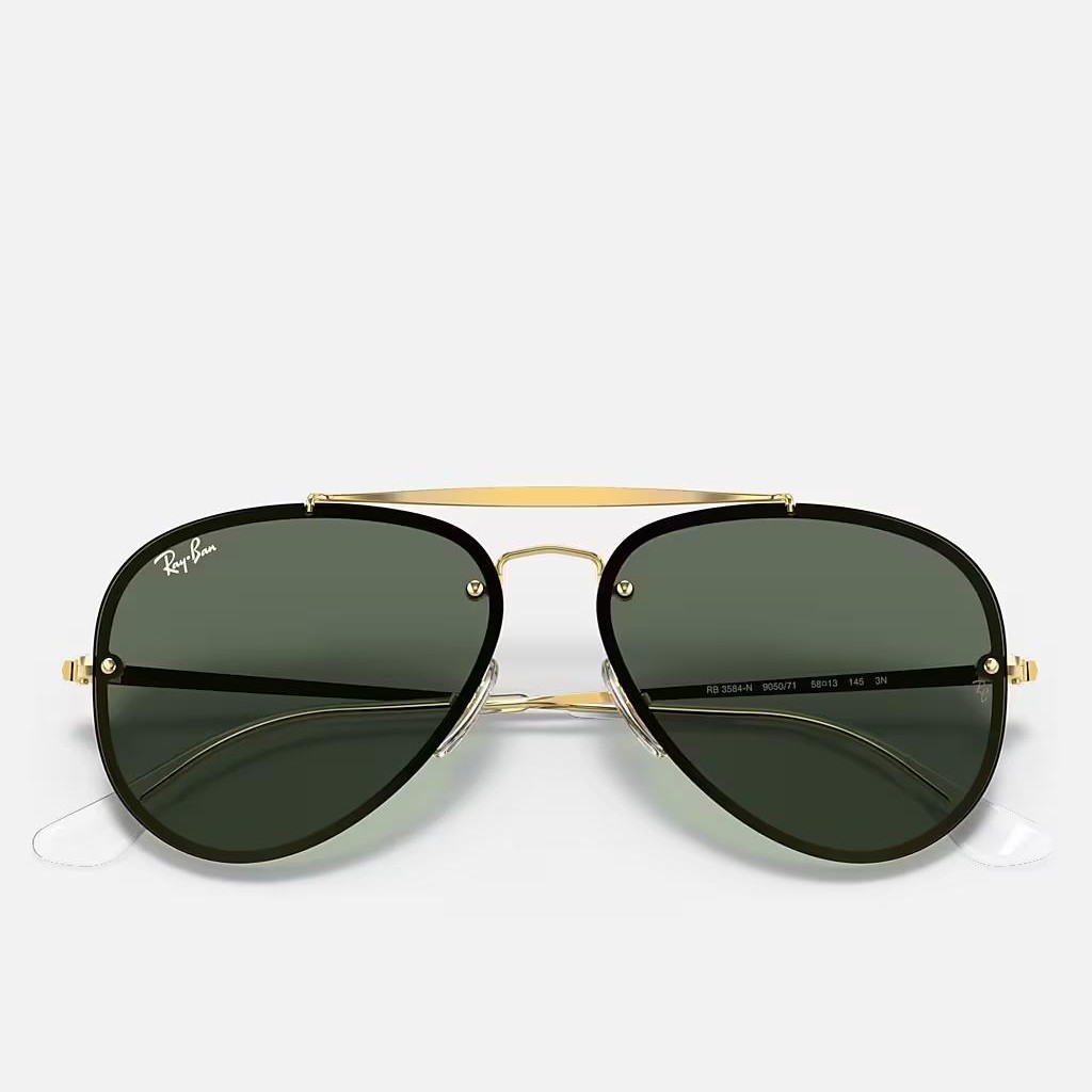 Kính Ray-Ban Blaze Aviator Vàng Xanh Lá