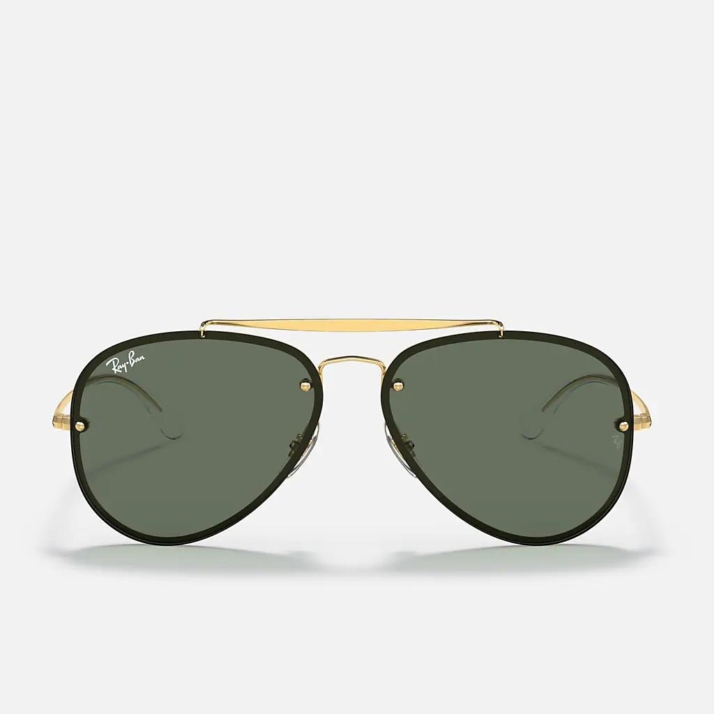 Kính Ray-Ban Blaze Aviator Vàng Xanh Lá