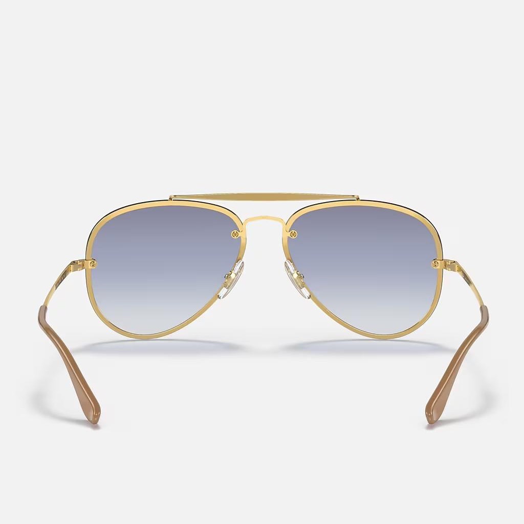 Kính Ray-Ban Blaze Aviator Vàng Xanh Dương