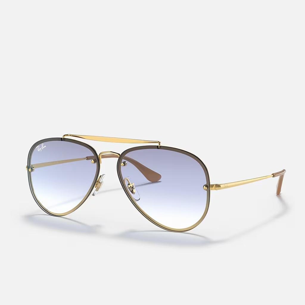 Kính Ray-Ban Blaze Aviator Vàng Xanh Dương