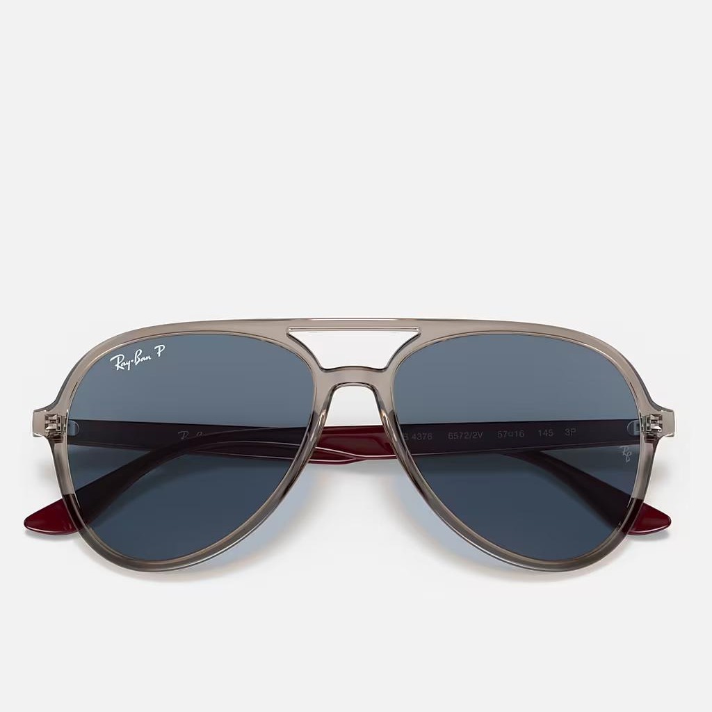 Kính Ray-Ban Rb4376 Xám Xanh Dương