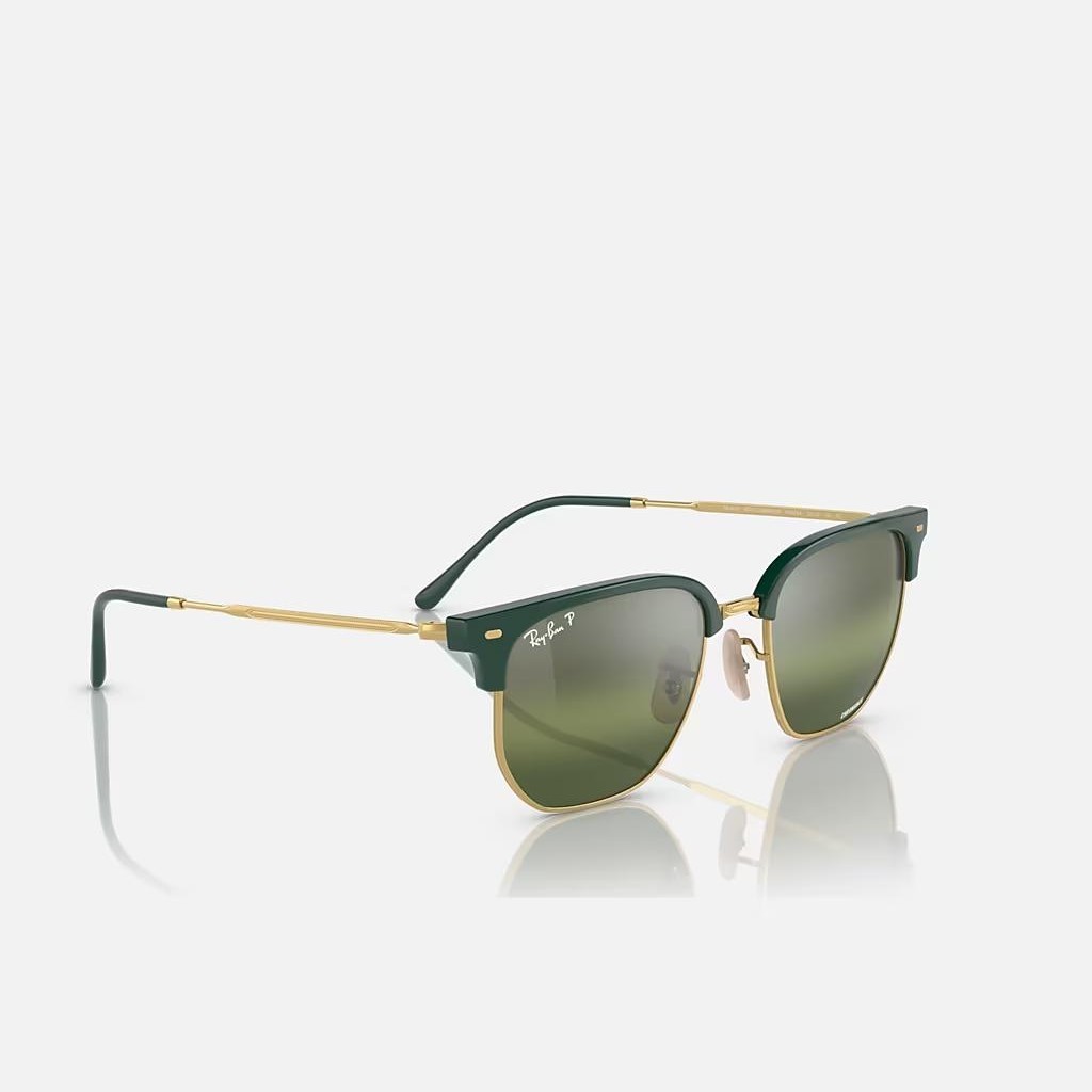 Kính Ray-Ban New Clubmaster Xanh Lá Bạc