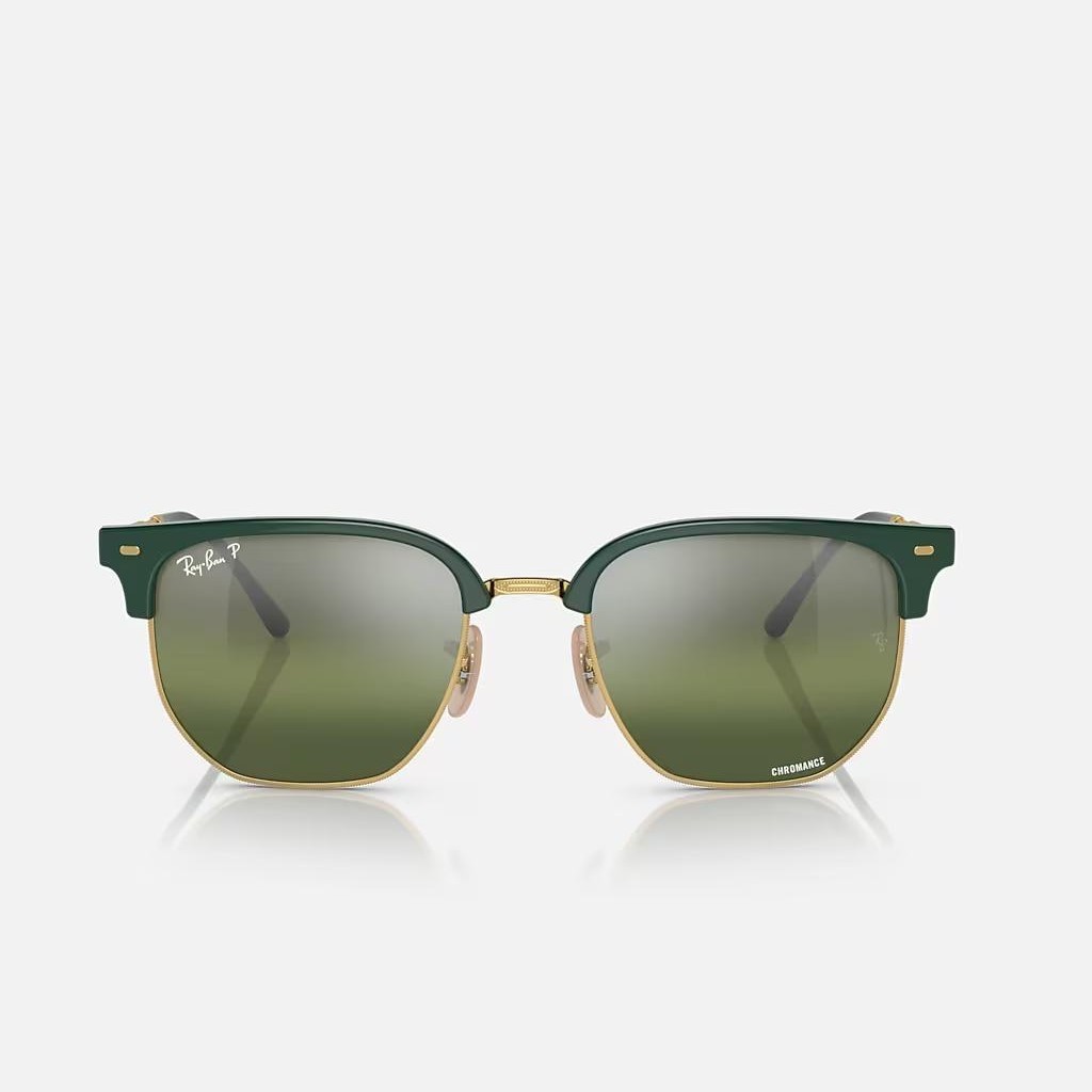 Kính Ray-Ban New Clubmaster Xanh Lá Bạc