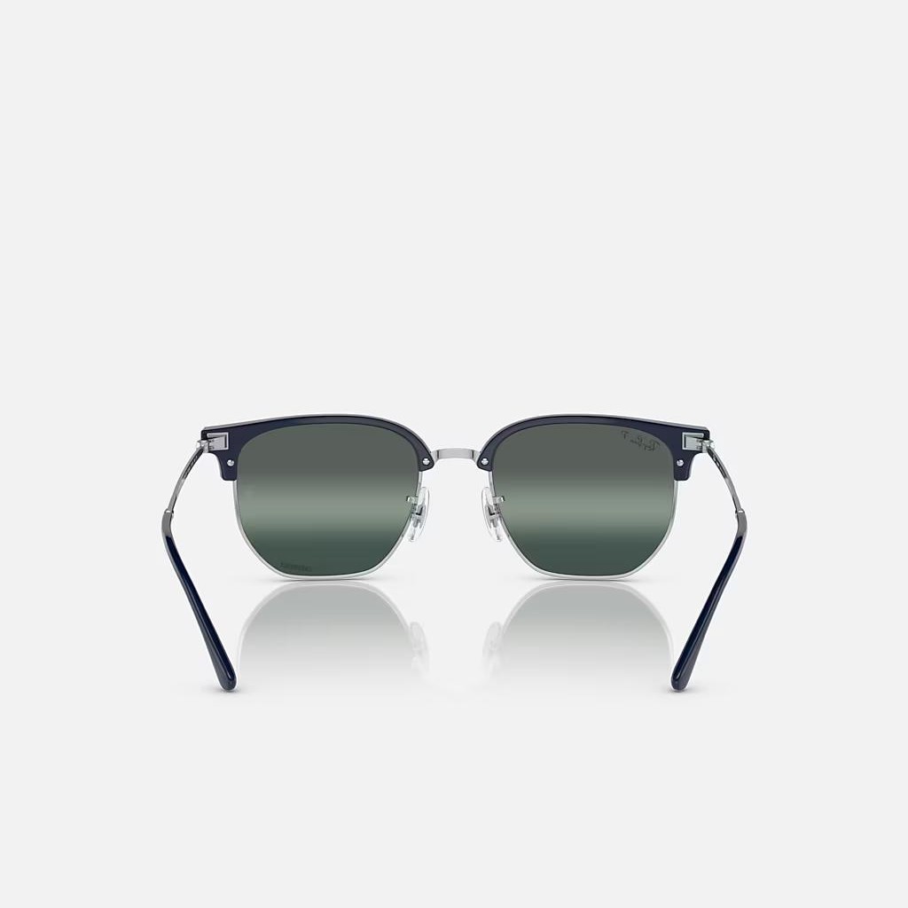 Kính Ray-Ban New Clubmaster Xanh Dương Bạc