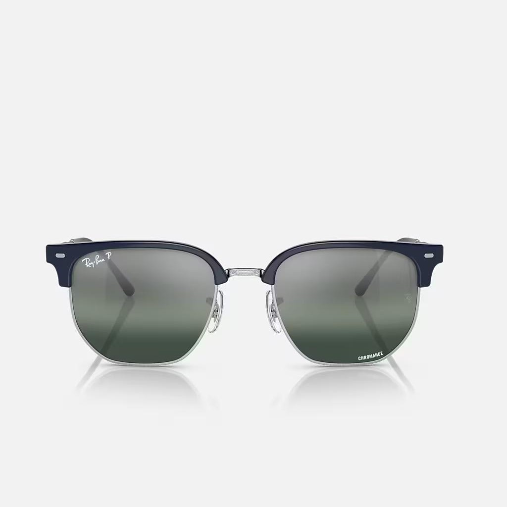 Kính Ray-Ban New Clubmaster Xanh Dương Bạc