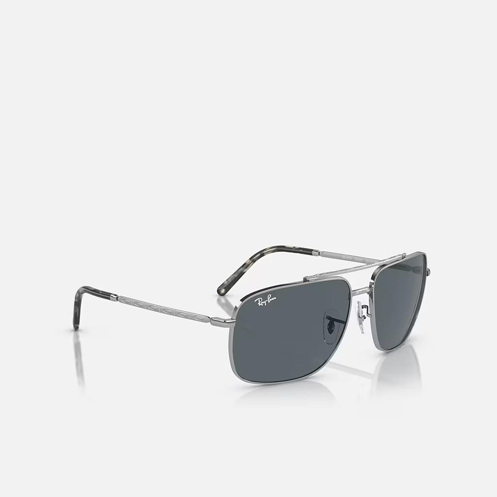 Kính Ray-Ban Rb3796 Bạc Xanh Dương