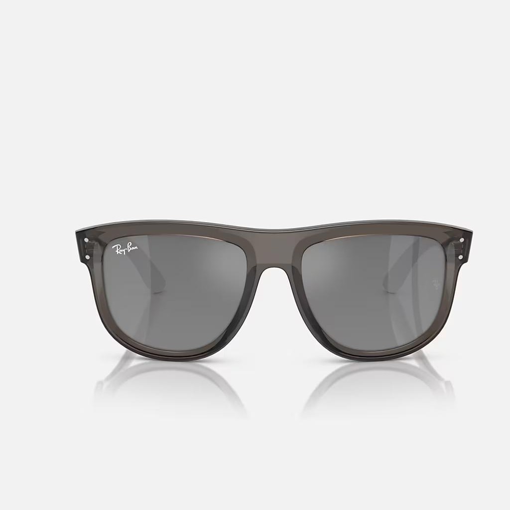 Kính Ray-Ban Boyfriend Reverse Xám Bạc