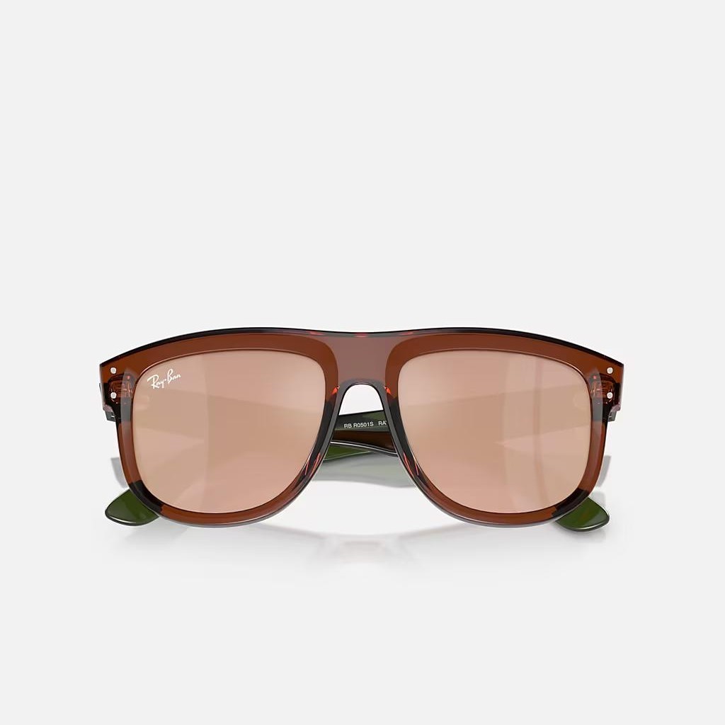 Kính Ray-Ban Boyfriend Reverse Nâu Nhạt