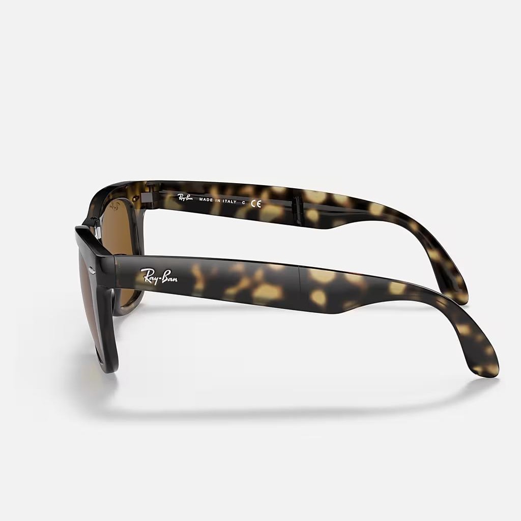 Kính Ray-Ban Wayfarer Folding Classic Nâu