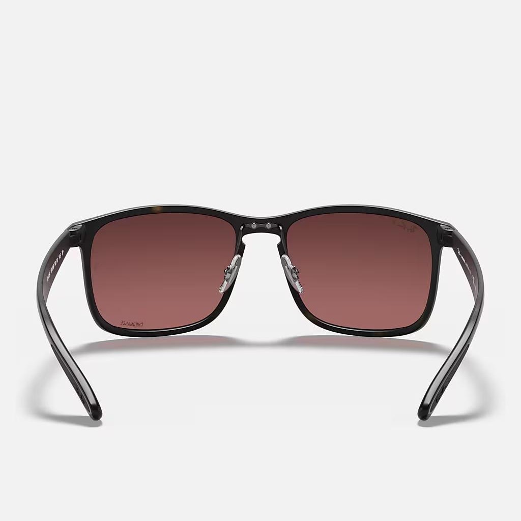 Kính Ray-Ban Rb4264 Chromance Đen Nhám Tím