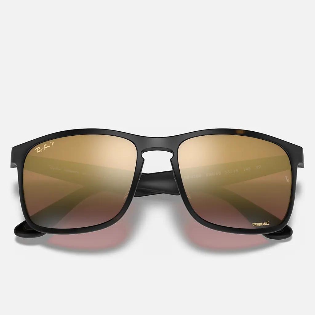 Kính Ray-Ban Rb4264 Chromance Đen Nhám Tím