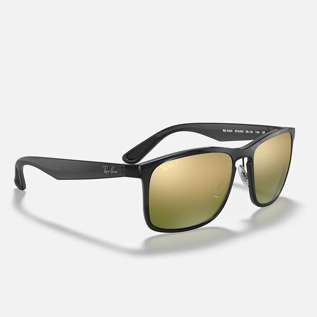 Kính Ray-Ban Rb4264 Chromance Xám Xanh Lá