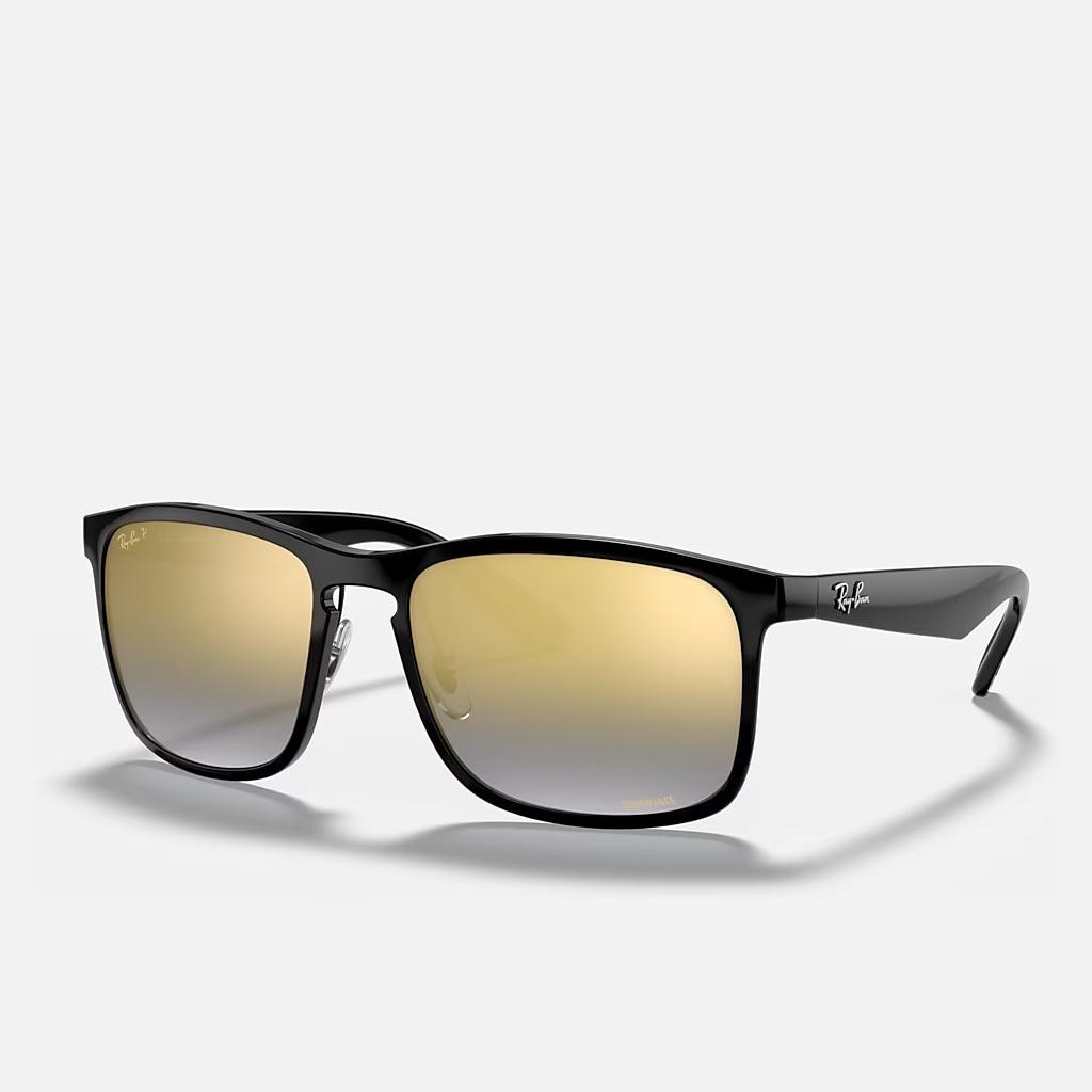 Kính Ray-Ban Rb4264 Chromance Đen Xanh Dương