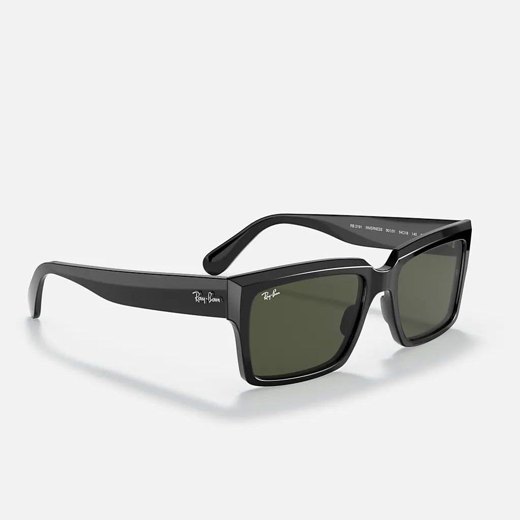 Kính Ray-Ban Inverness Đen Xanh Lá