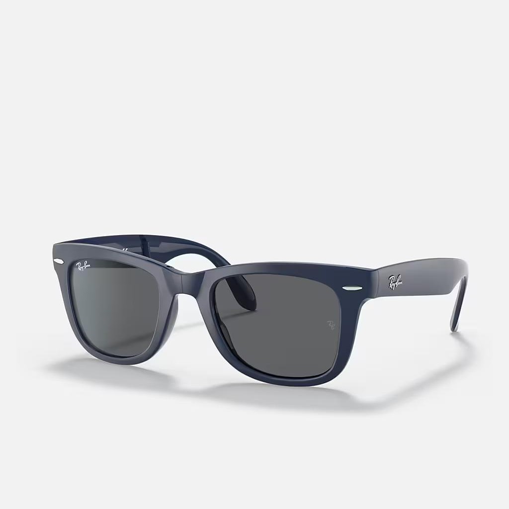 Kính Ray-Ban Wayfarer Folding Classic Xanh Dương Xám