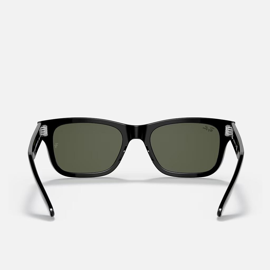 Kính Ray-Ban Burbank Đen Xanh Lá