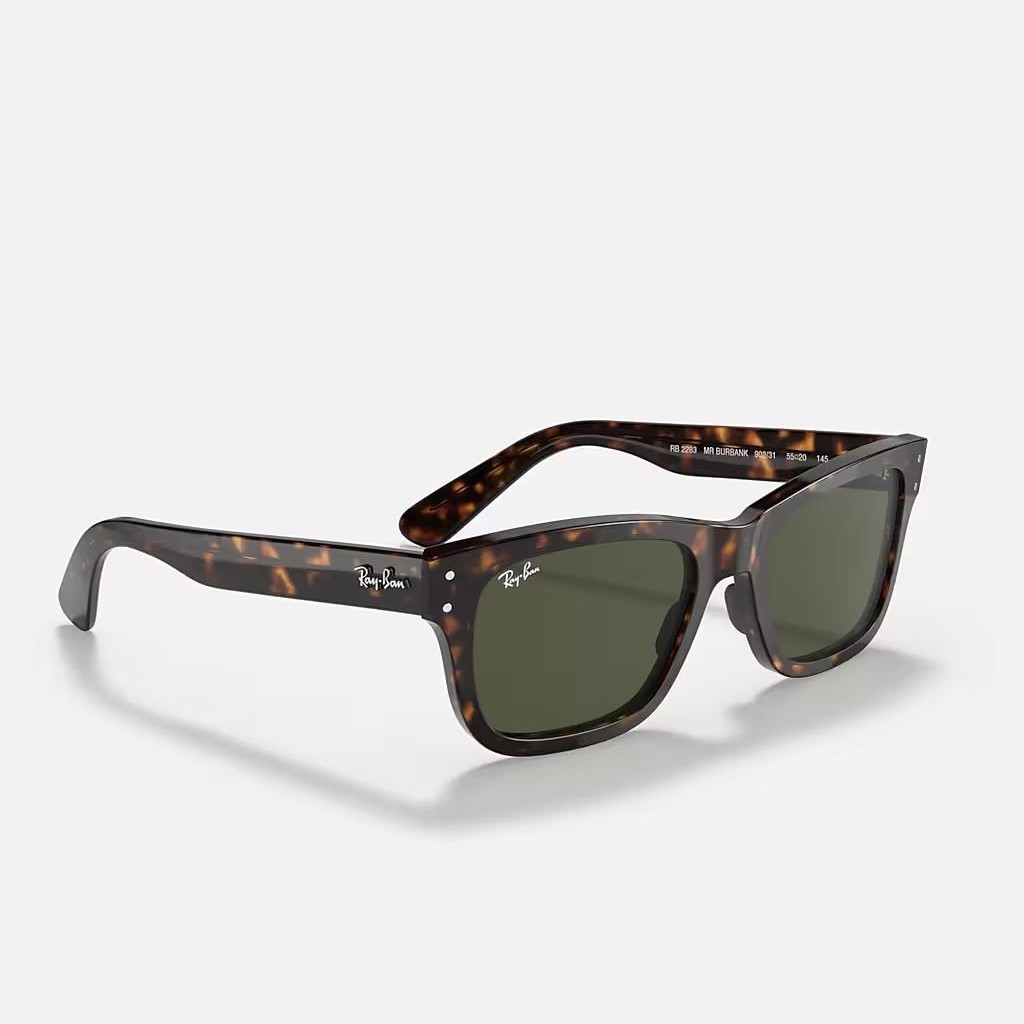 Kính Ray-Ban Burbank Nâu Xanh Lá