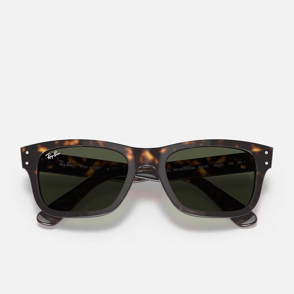 Kính Ray-Ban Burbank Nâu Xanh Lá