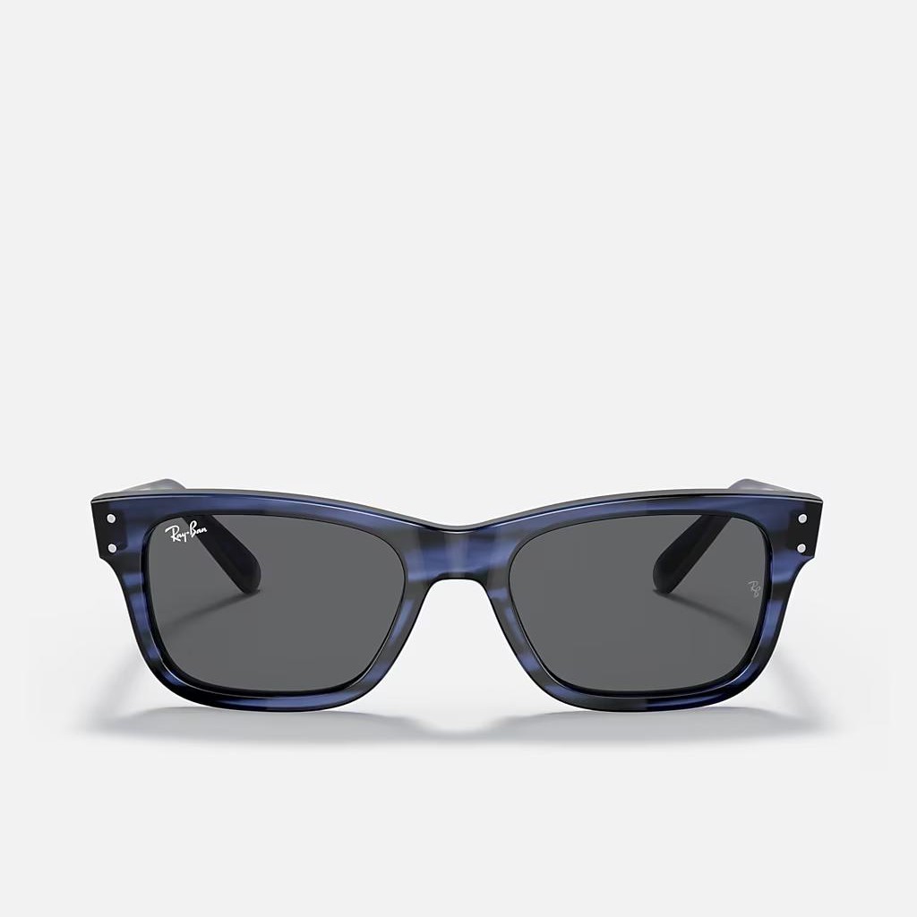 Kính Ray-Ban Burbank Xanh Dương Xám