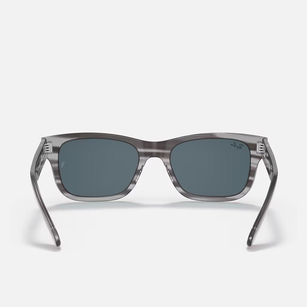 Kính Ray-Ban Burbank Xám Trong Xanh Dương